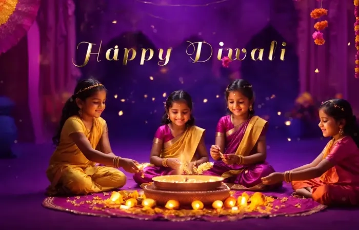 Happy Diwali Greetings 3D Slideshow