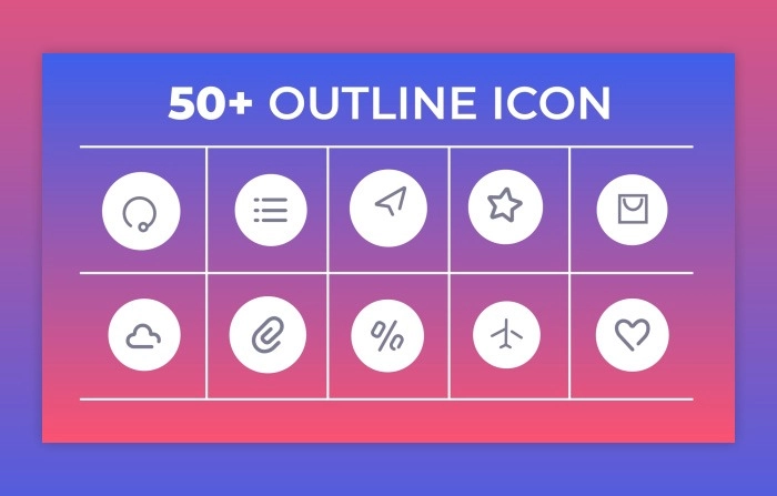 After Effects Smart Phone Functions Outline Icon Element Pack