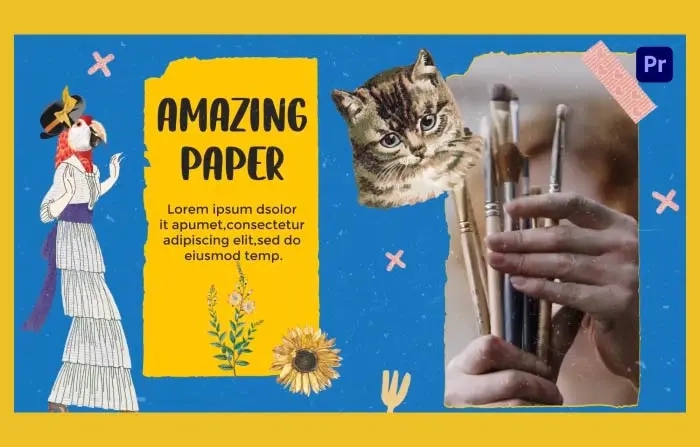 Amazing Kids Activity Paper Slideshow