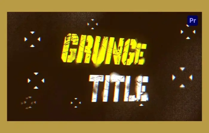 Animated Grunge Titles Pack