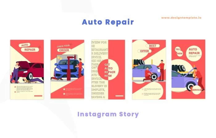 Auto Repair After Effects Instagram Story Template