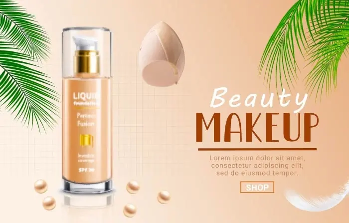 Beauty Product Motion Poster