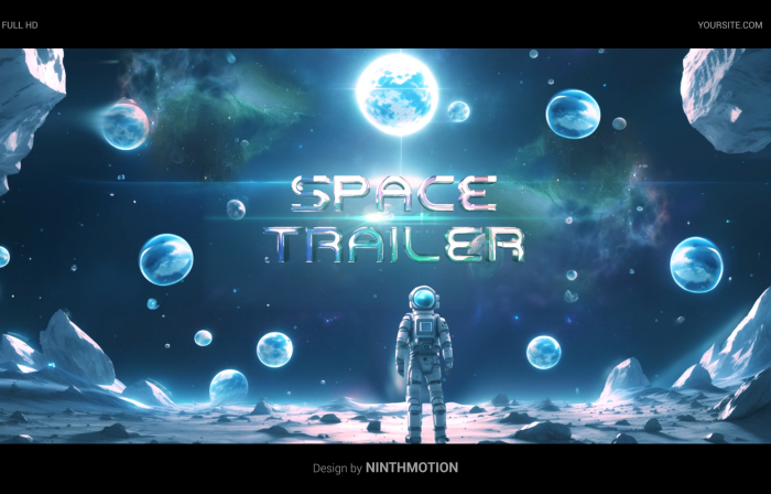 Best 3D Sci-Fi Space Trailer