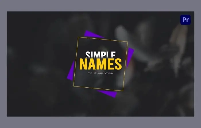 Best Simple Animated Titles Pack