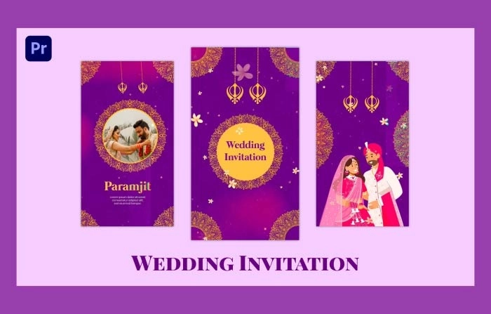 Best Wedding Premiere Pro Template For Instagram Story