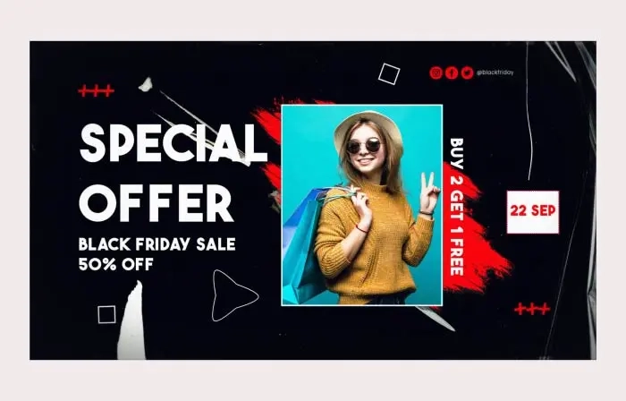 Black Friday Fashion Sale Promo