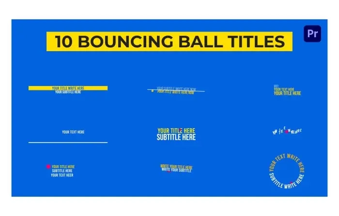 Bouncing Ball Titles