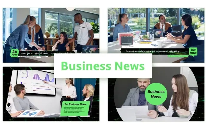 Business News Slideshow
