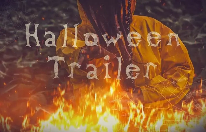 Cinematic Halloween Film Reel Trailer