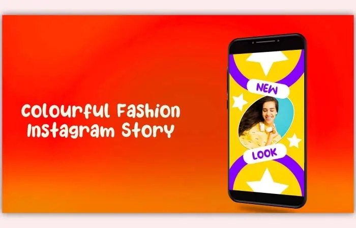 Colorful Fashion Instagram Story Template