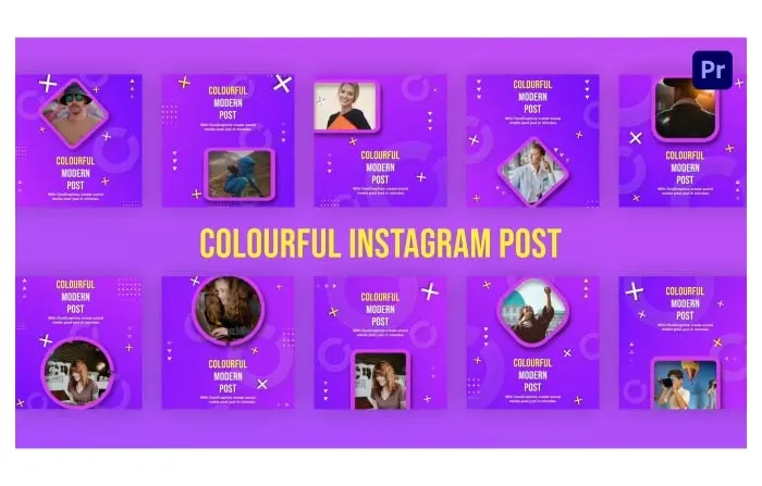 Colorful Gradient Instagram Post
