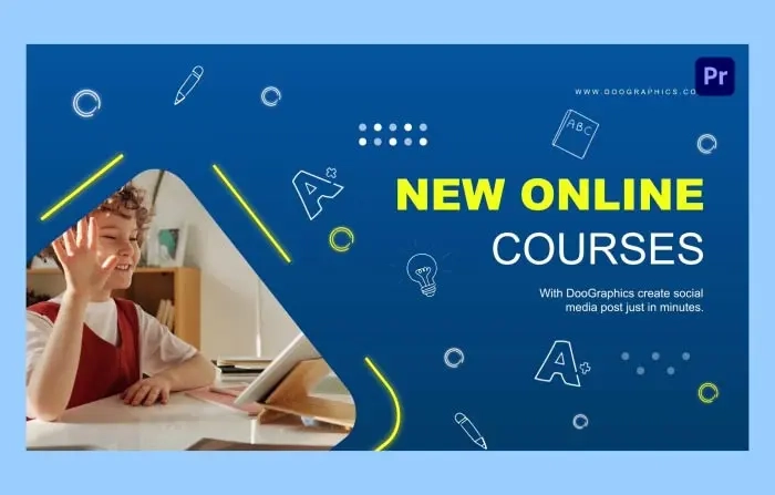 Colorful Online Education Slideshow