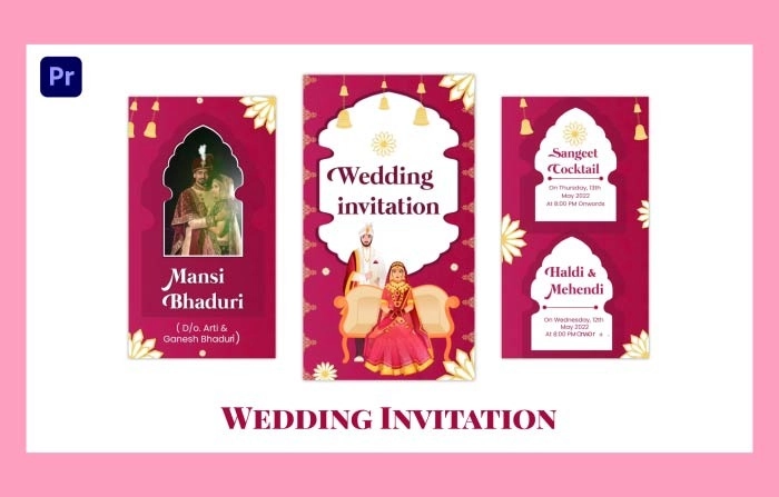 Create Unique Indian Wedding Videos With The Premiere Pro Wedding Story Template