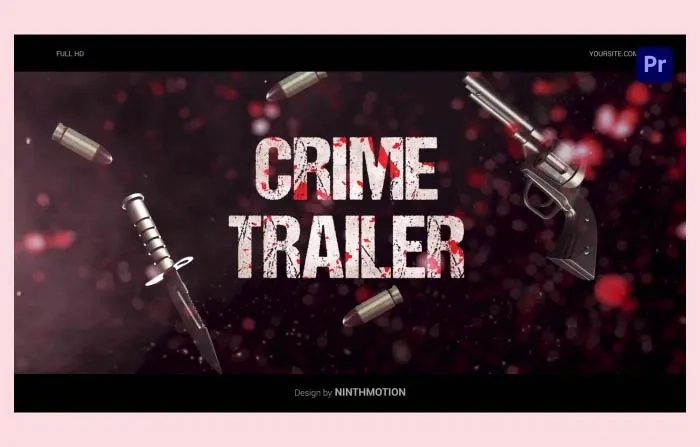 Crime and Action Film Trailer