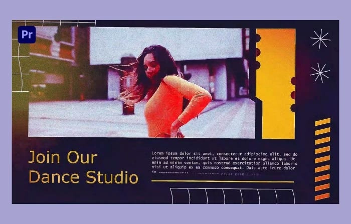 Dance Studio Slideshow Premiere Pro Template
