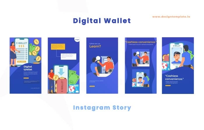 Digital Wallet After Effects Instagram Story Template