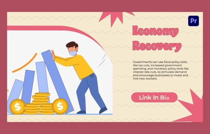 Economy Recovery Explainer Animation In Premiere Pro