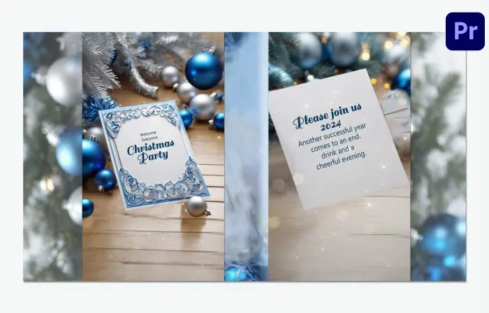 Elegant Christmas Event Invitation 3D Design Instagram Story
