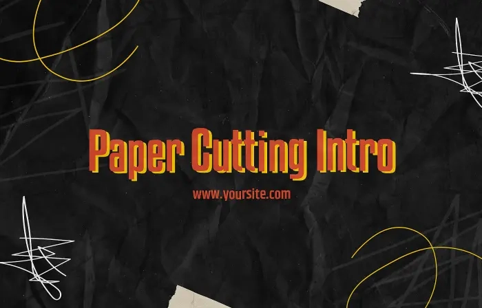 Elegant Paper Styled Fashion Intro
