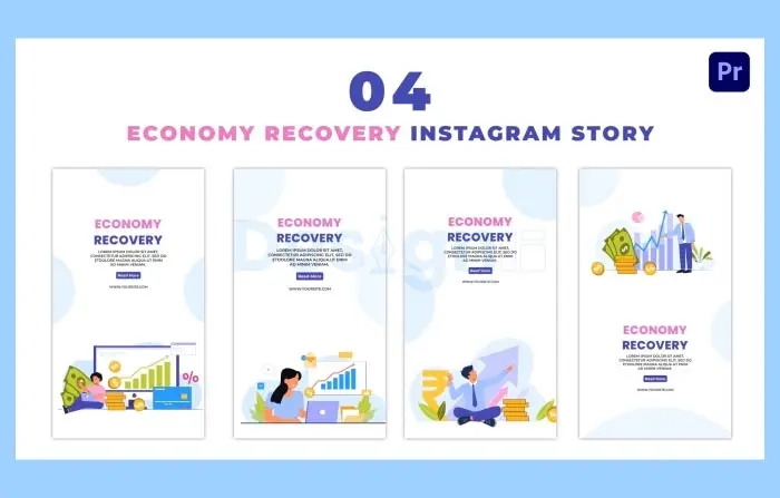 Eye Catching Investment Recovery Creative Character Instagram Story