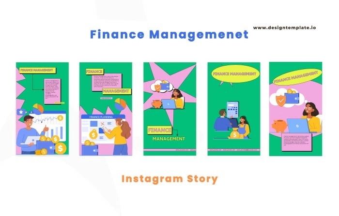 Finance Management After Effects Instagram Story Template
