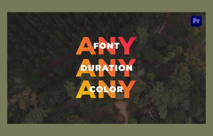 Gradient Titles Animation Pack
