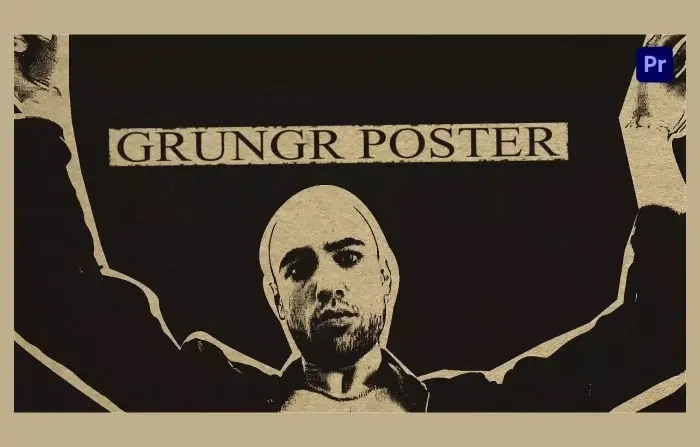 Grunge Classic Paper Poster Opener