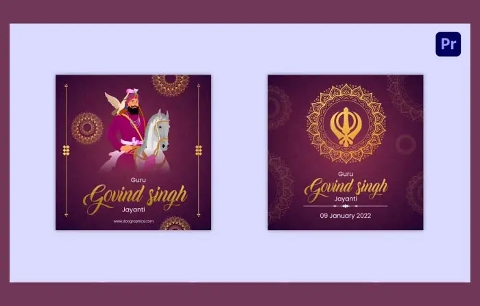 Guru Govind Singh Jayanti Instagram Post