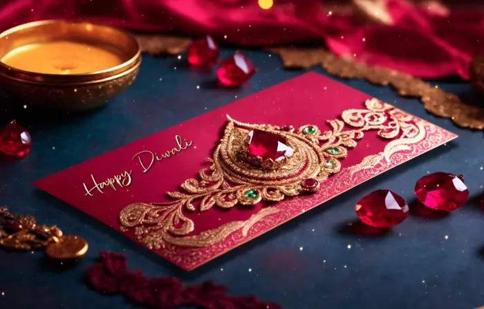 Happy Diwali 3D Greeting Card Slideshow