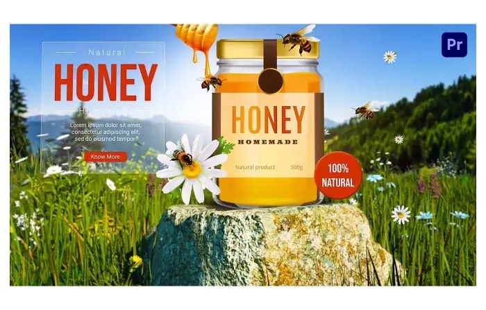 Honey Presentation Motion Poster