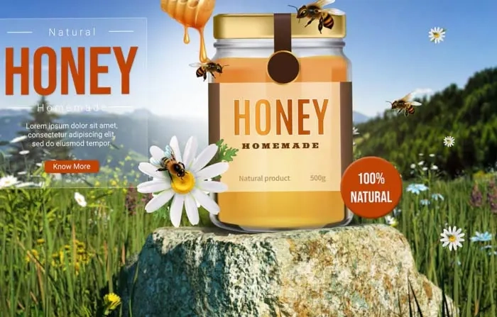Honey Presentation Video Display