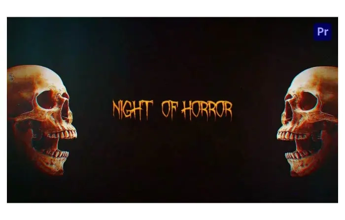Horror Night Opener Video Display