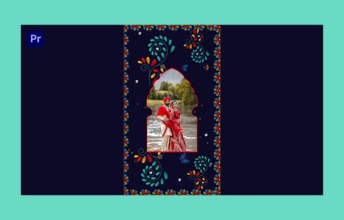 Indian Wedding Invitation Instagram Story Premiere Pro Template