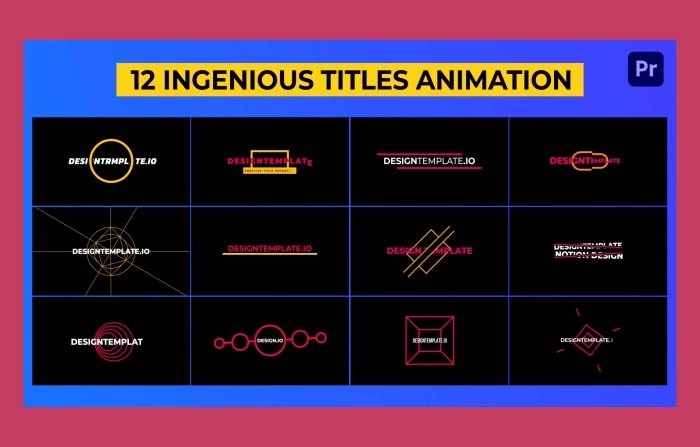 Ingenious Titles Animation