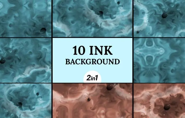 Ink Drop Background