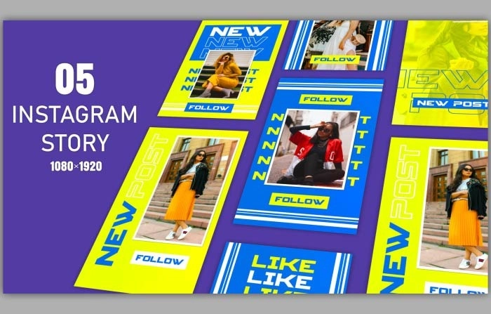 Instagram Story Frames After Effects Template