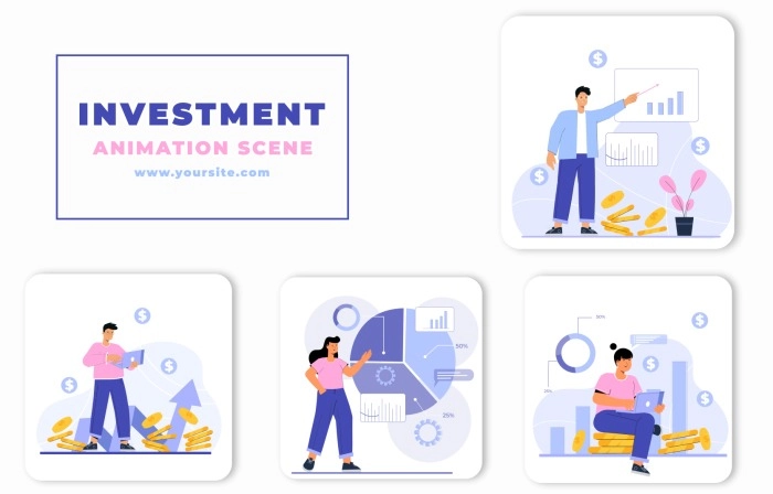 Investment Animation After Effects Template