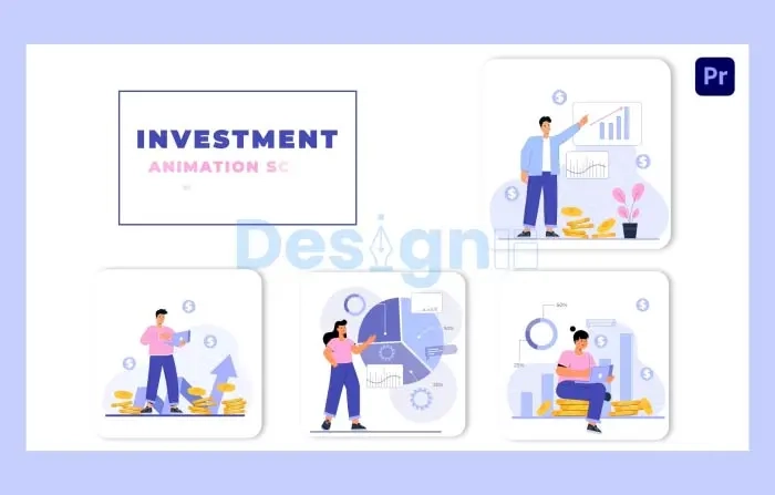 Investment Character Animation Scene
