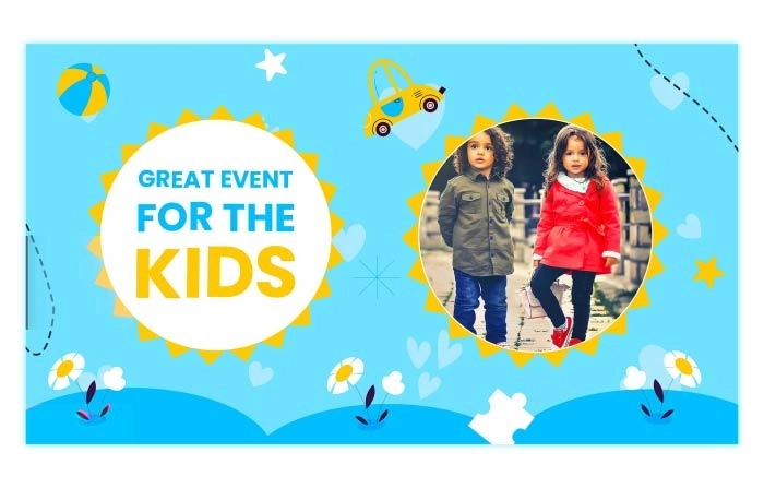 Kids Clothes Sale After Effects Slideshow Template