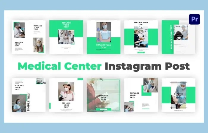 Medical Center Minimal Instagram Post
