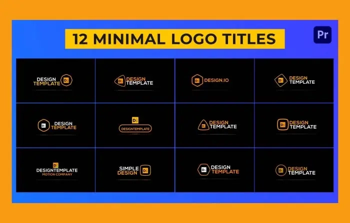 Minimal Logo Titles Pack