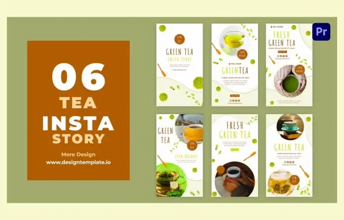 Minimal Tea Instagram Story