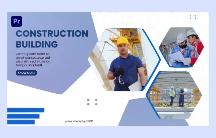 Minimalistic Construction Company Slideshow