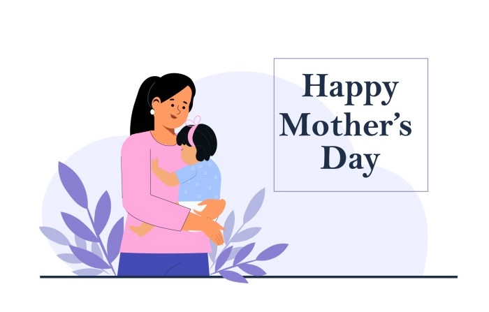 Mothers Day Concept Vector Illustration