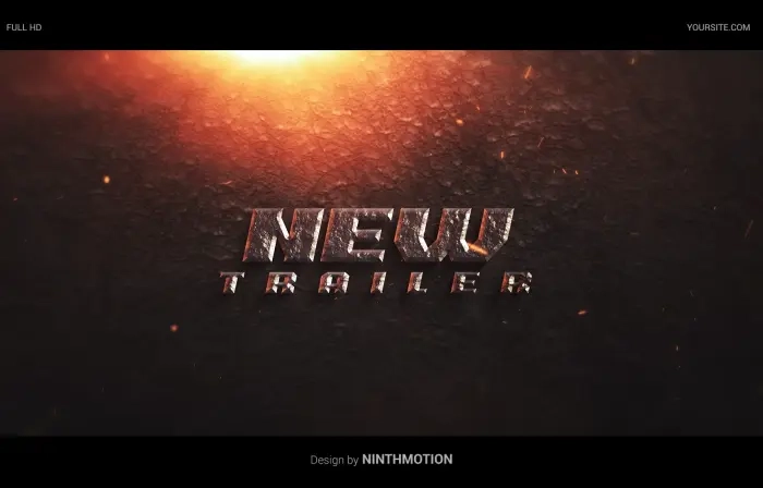New Cinematic Action Trailer