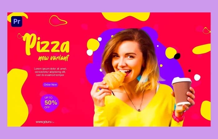 New Fast Food Slideshow Premiere Pro Template