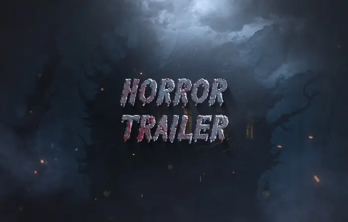 horror trailer after effects template free download