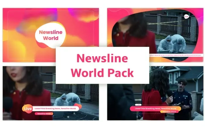 News lines World Slideshow