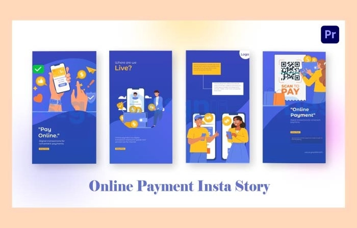Online Payment Instagram Story