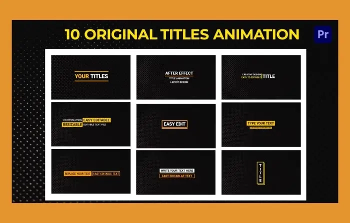 Original Titles Animation Pack